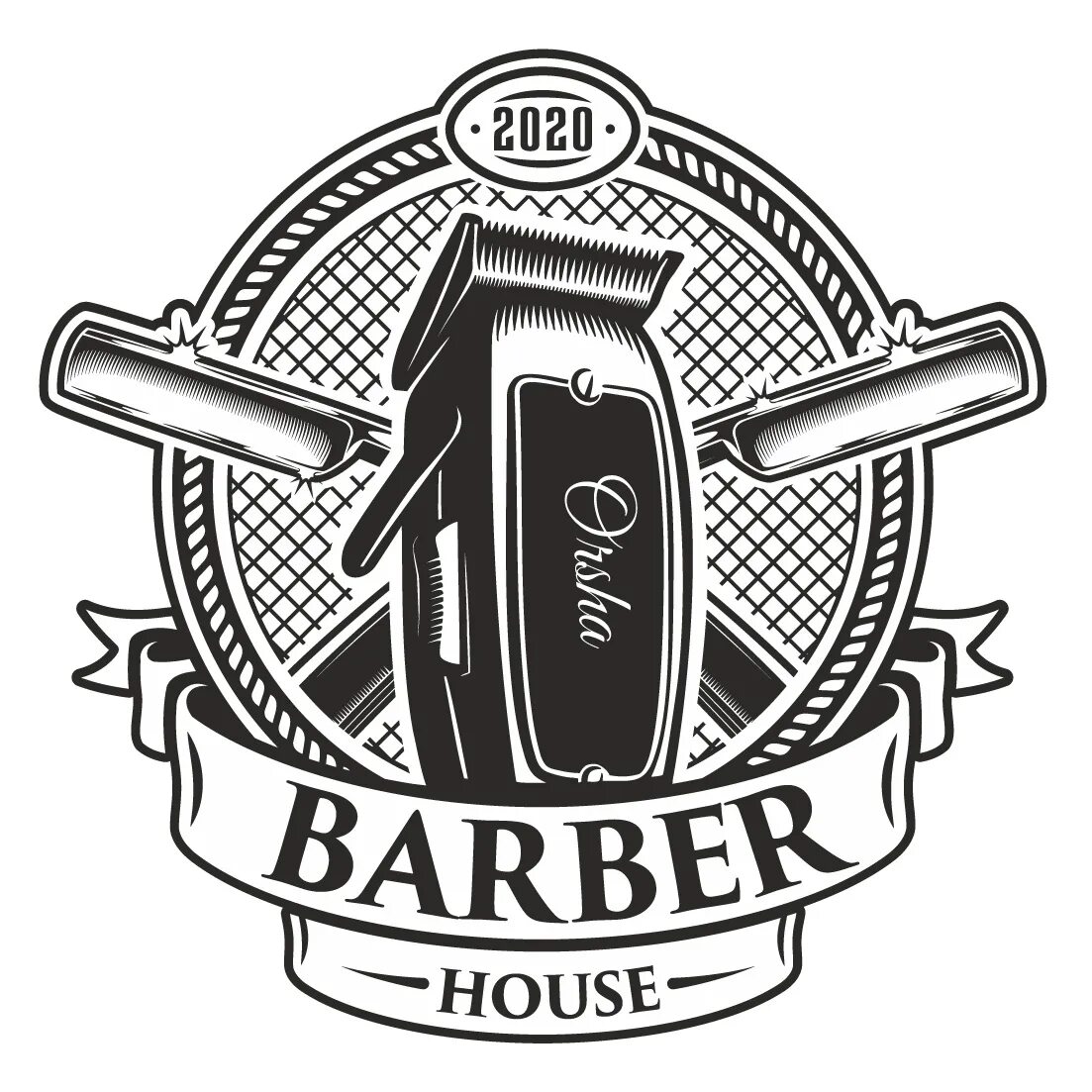 Barber house. Лого Барберхаус. Trim House Barbershop. Barber House logo.