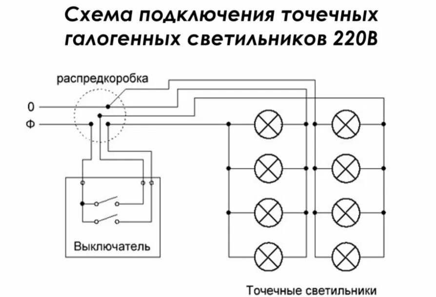 Как включить 10 ламп для освещения трамвайного. Схема подключения светильника с выключателем с 4 лампами. схема подключения двухклавишного на лампочки монтажная схема. схема подключения двухклавишного переключателя на 4 лампочки. монтажная схема подключения 3 лампочек.