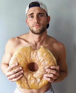 Keegan Loves Donuts (With images) Big donuts, Man food, Donuts.