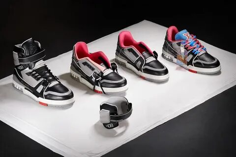 Кроссовки louis vuitton trainer
