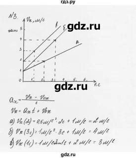 Физика 9 класс перышкин упражнение 6