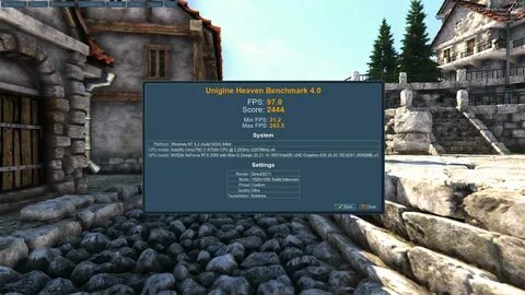 Heaven benchmark