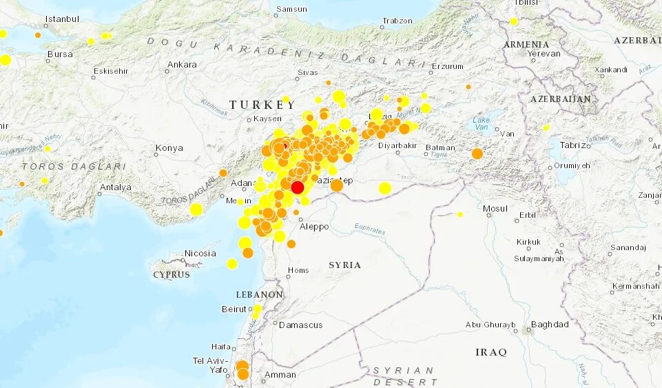 Землетрясение в Турции 2023 на карте. Землетрясение в Турции 2023 на карте Турции. Районы землетрясения в Турции 2023. Землетрясение в Турции и Сирии на карте.