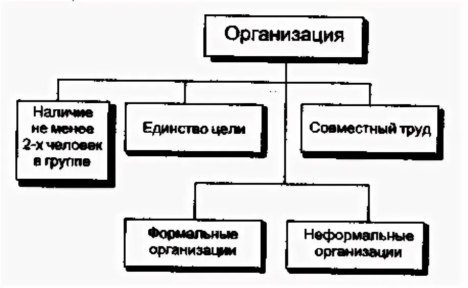 Группы организационного решения. Элементы общественной организации.