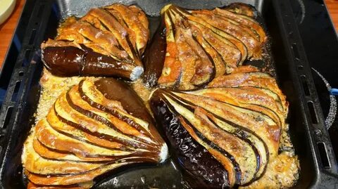 Вкусное блюдо из баклажанов в духовке