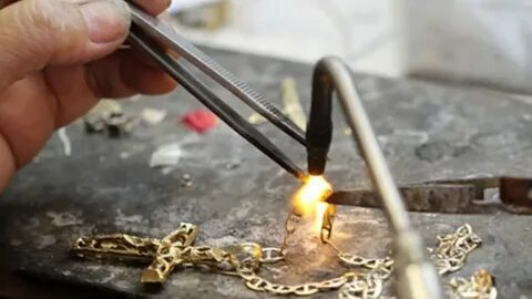 Починить золотую цепочку