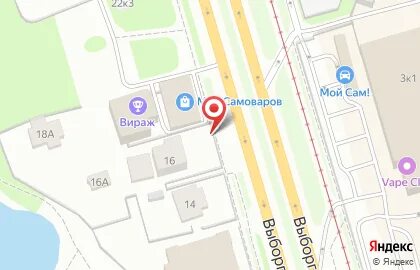 Выборгское шоссе 22