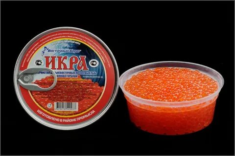 Икра рыбы в банках