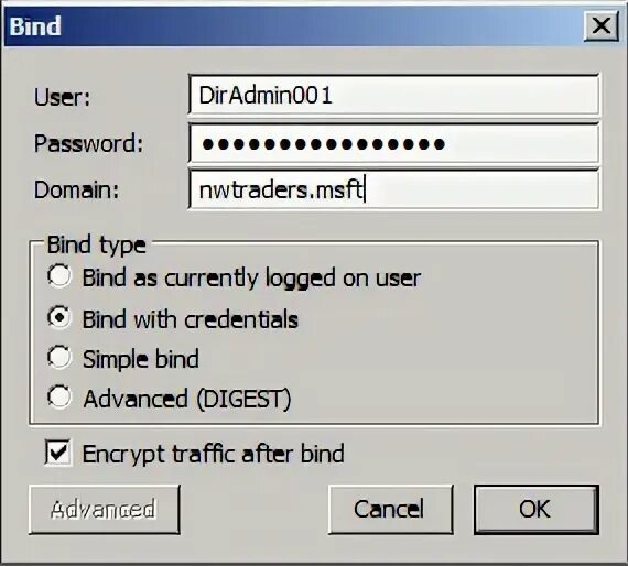 User bind