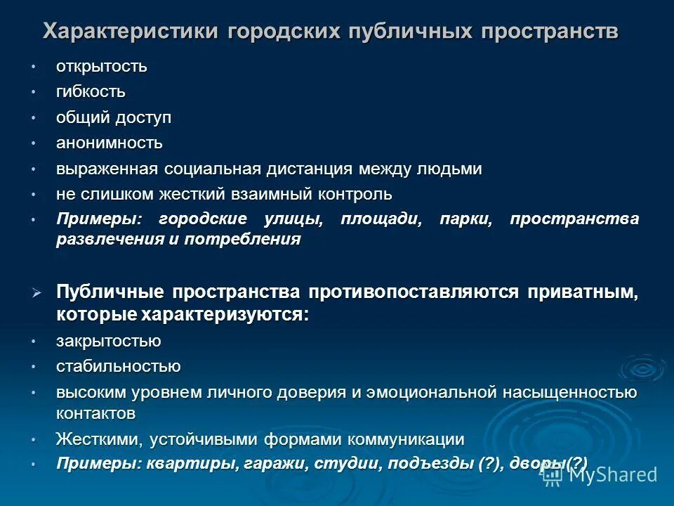 Личное и публичное пространство. Городской характер?. Основные характеристики городского пространства. Публичное пространство города характеристики. Установите соответствие анонимность произведений ярко выраженный