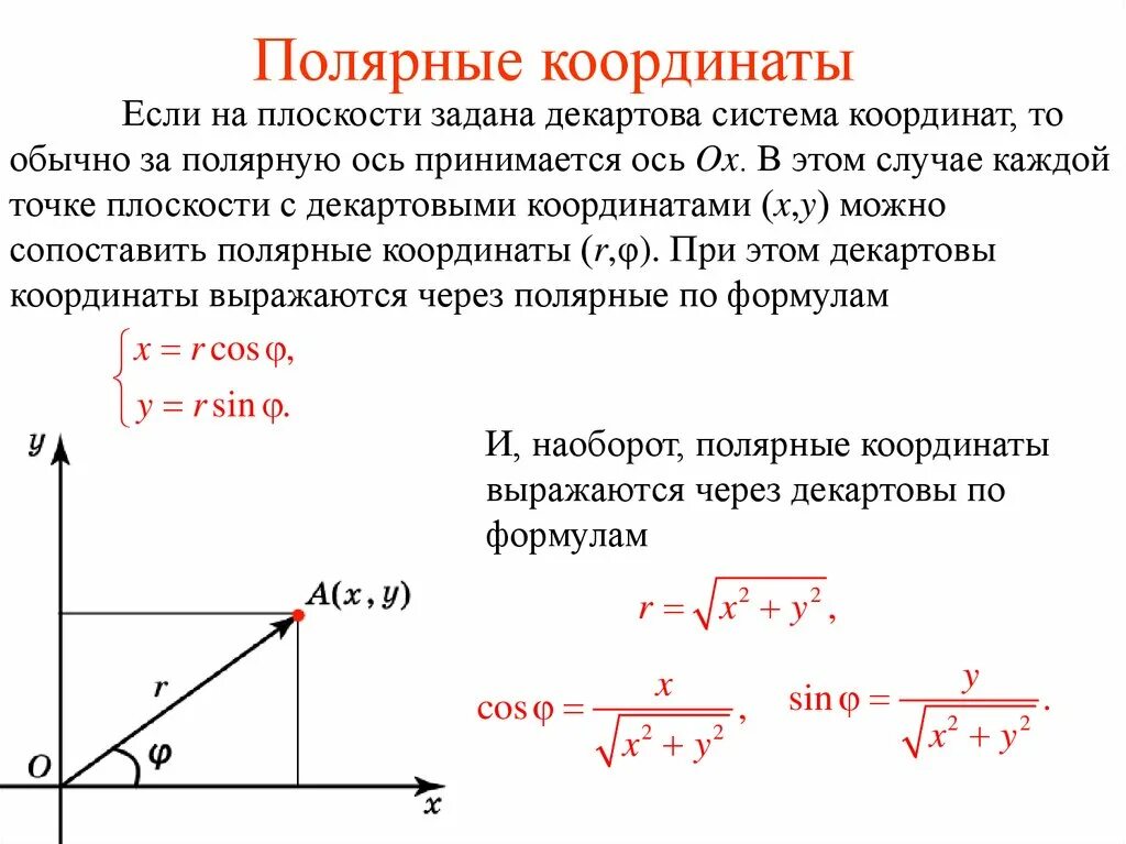 Чтобы определить координаты точки нужно. Как определить Полярные координаты точки. Полярная система координат на плоскости. Полярная система координат задается. Полярная система координат термех.