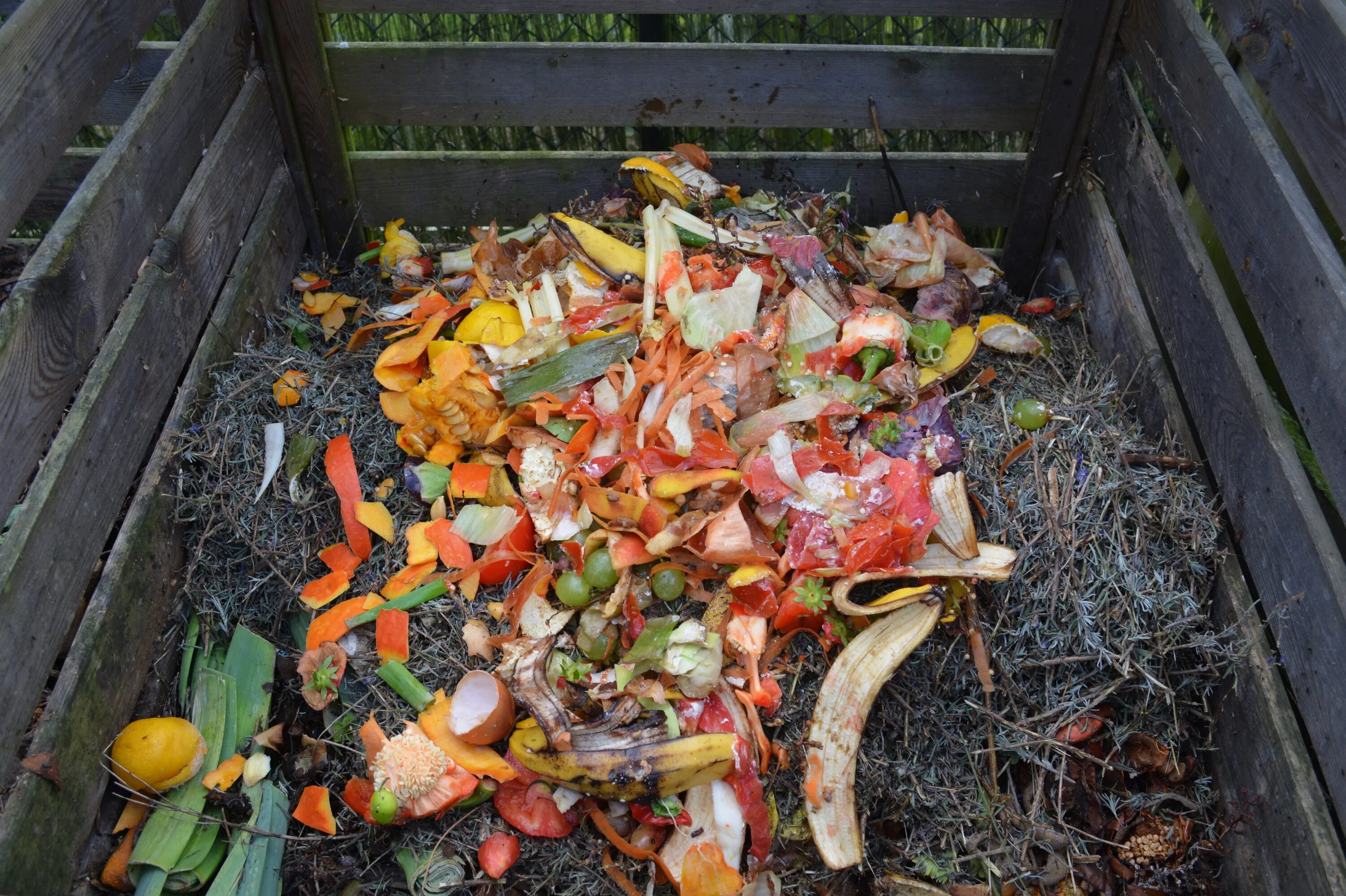 Composted wastes