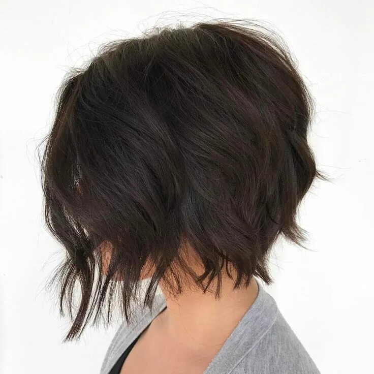 Ladies Bob Hairstyles Latest Trends for Long and Short Hairs 2017-2018 Thick hai