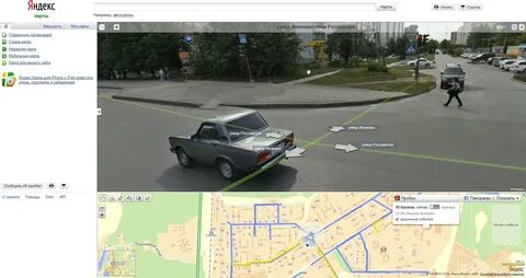 Карта где ходить по улицам