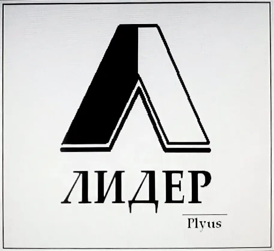 Ооо плюс 1. Логотип Лидер плюс. ООО Лидер. Логотип Лидер черно-белый. Наклейка с логотипом компании Лидер плюс.