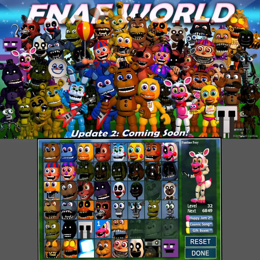 Чит фнаф ворлд. FNAF World. FNAF World 3.7.7.2. ФНАФ 7 ворлд. Игра ФНАФ.