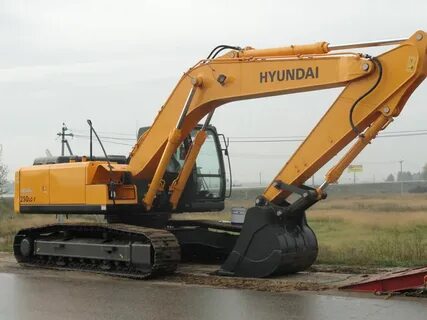 Экскаватор хундай 250