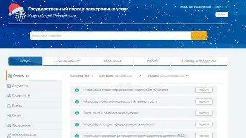Государственный электронный портал