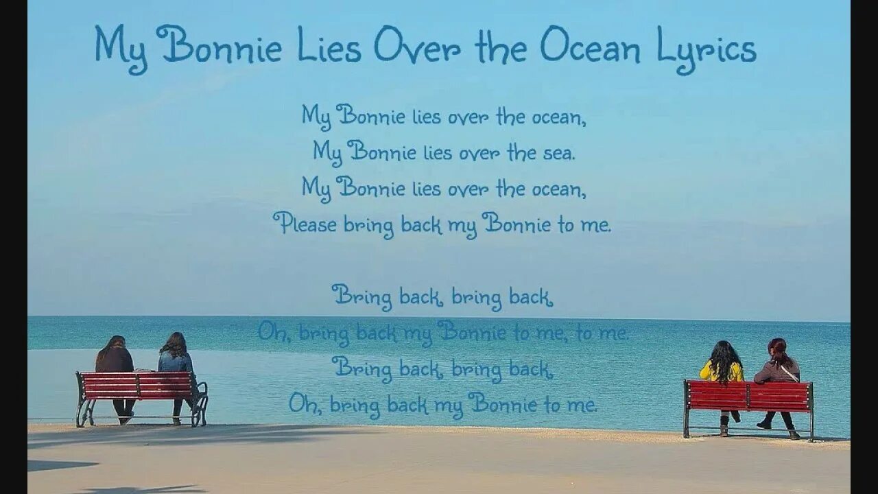 My Bonnie Lies over the Ocean. My Bonny is over the Ocean текст. My Bonnie is over the Ocean текст. Ocean текст.