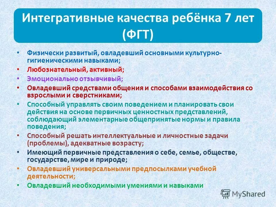 Интегративных качеств дошкольников это. Интегративные качества личности. Интегративные качества дошкольника. Личностные качества ребенка. Интегративные способности