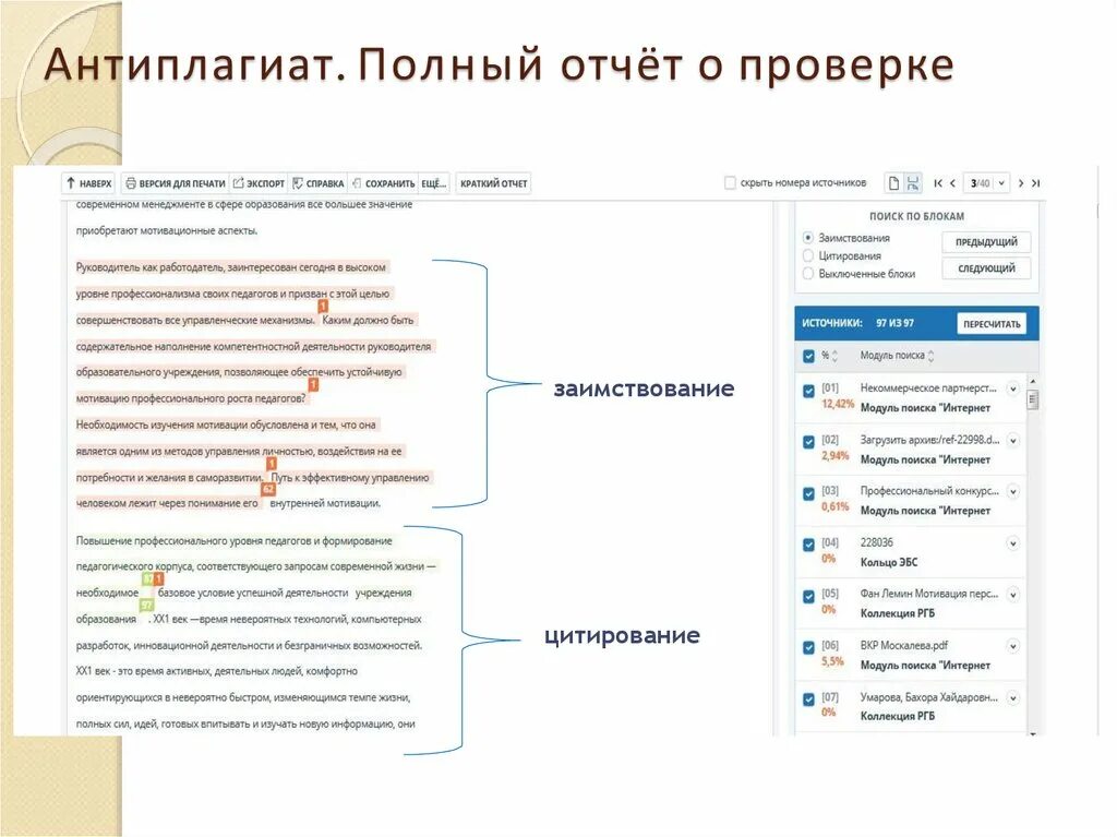 Антиплагиат отчет. Антиплагиат полный отчет. Отчет о проверке. Отчет антиплагиат вуз. Полный антиплагиат