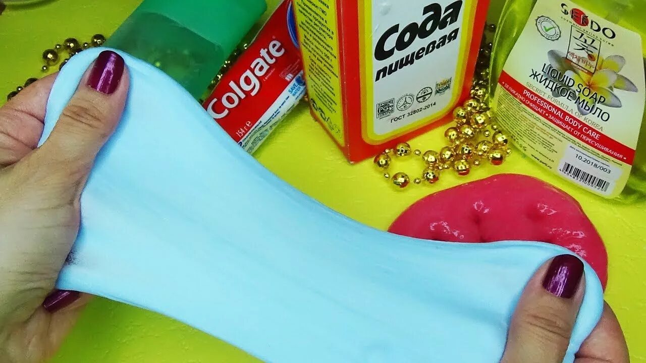 Как сделать своими руками слайм без клея. Слайм из шампуня и зубной пасты без клея и без тетрабората натрия. слайм без тетрабората натрия. слайм из клея пва без тетрабората. слайм из шампуня без клея.