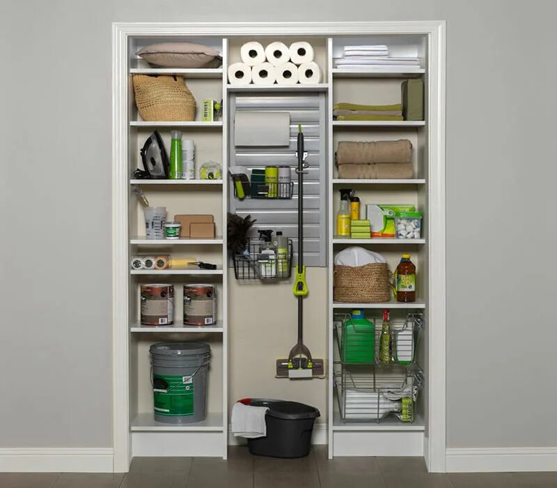 стеллажные системы для гаража. хранение вещей в кладовке. под хозяйственной системой. хозяйственный шкаф наполнение. хозяйственный шкаф икеа.