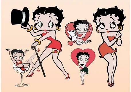 Download Betty Boop Vectors.