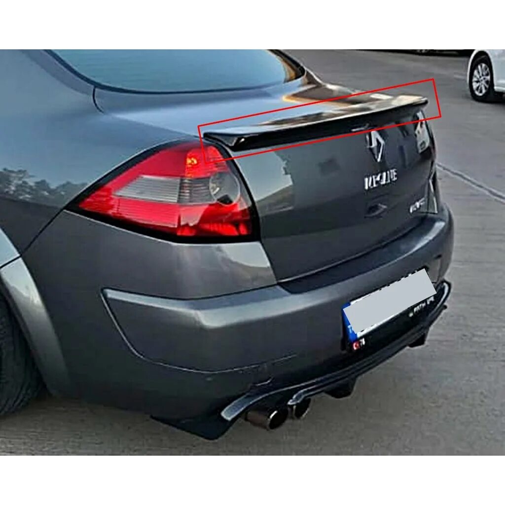 Бампер задний меган 2. Спойлер на рено меган 2. спойлер на рено меган 2 седан. renault megane 2 со спойлером. рено меган 2 спойлер на багажник.