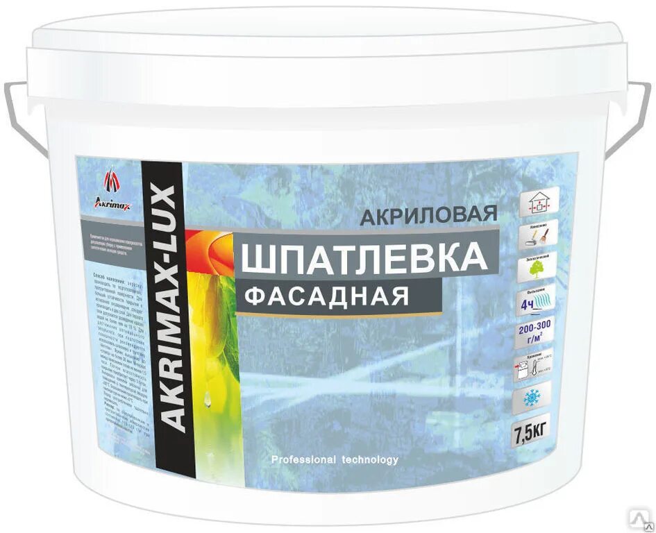 Можно на акриловую краску акриловую шпаклевку