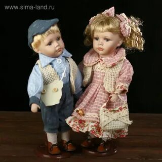 Куклы мальчик и девочка