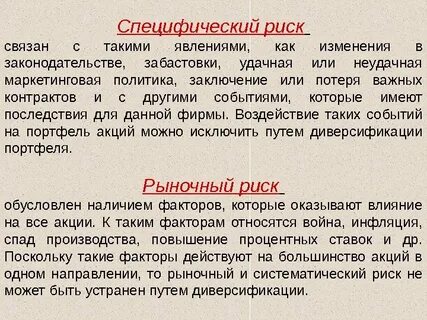 Плата за риск это