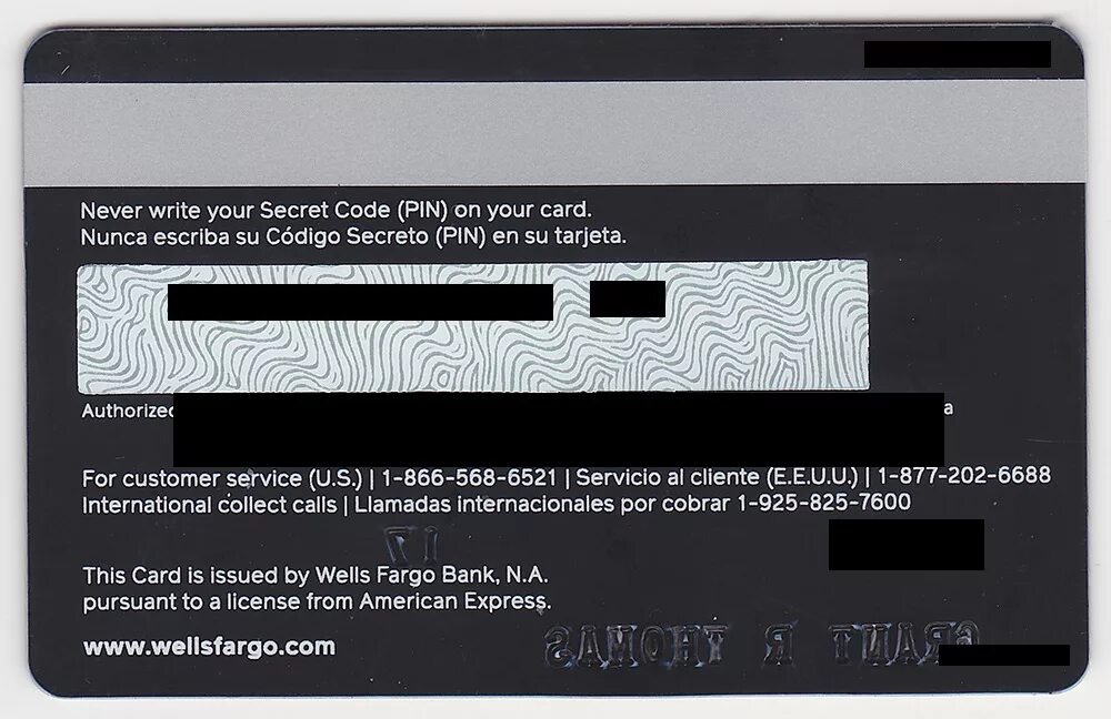 Wells Fargo карта. Wells Fargo Bank Card. Wells Fargo Debit Card. American Express back Side Card. Пин код карты озон банк