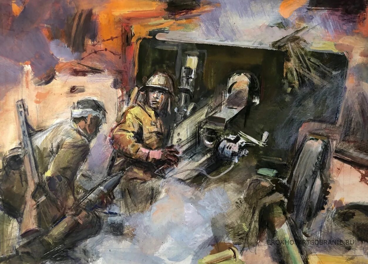 Картина художника на тему войны. Художники о войне. Картины о войне.