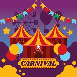 Download Carnival Poster Illustration for free.