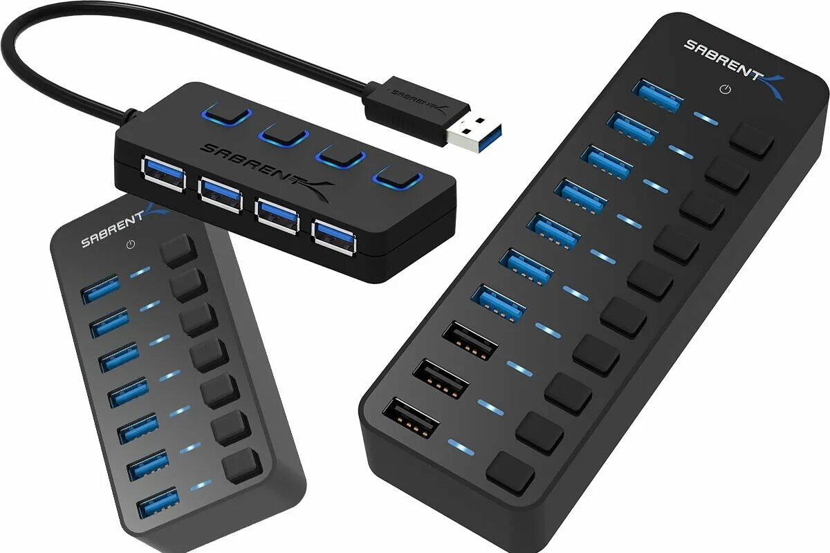 Хаб питаемый KS-is 7-Port USB2.0 Hub + БП. Концентратор USB2.0 Hub 10 портов. USB хаб au6258. USB Hub 3.0 v2 с выключателем / USB-концентратор USB 3.0 на 7 портов.