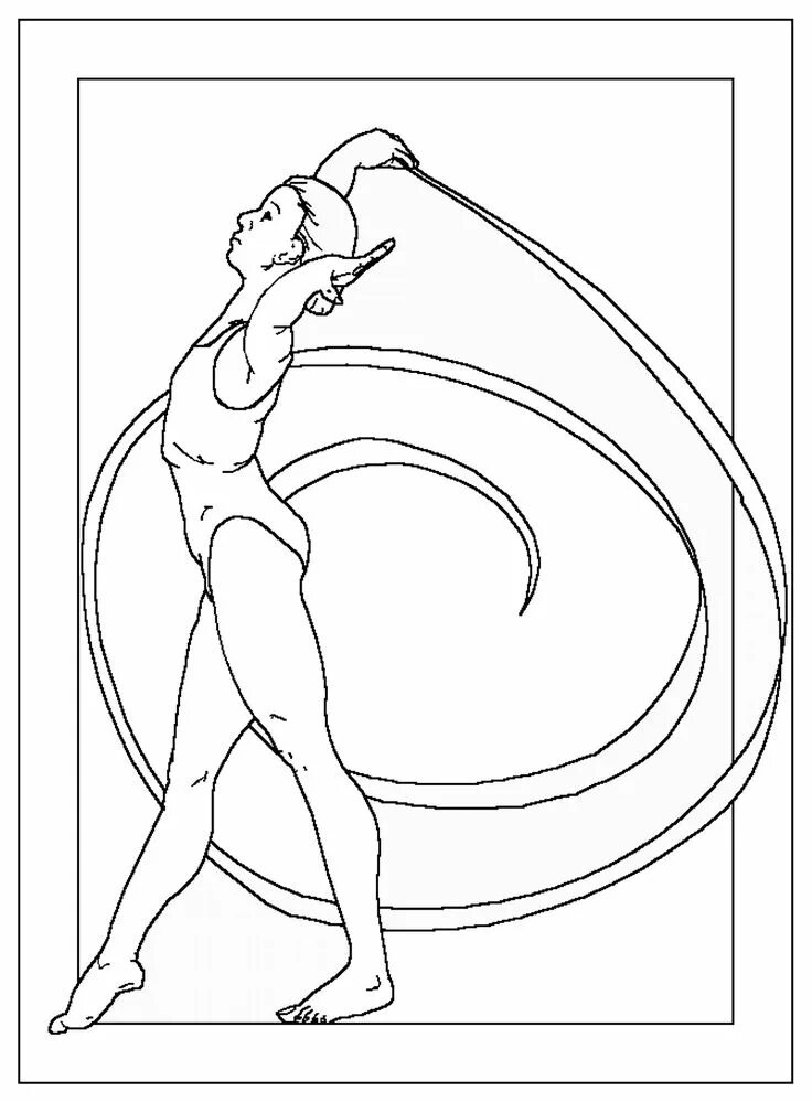 Gymnastics Coloring Pages - Coloringfolder.com Coloring pages for girls, Colorin
