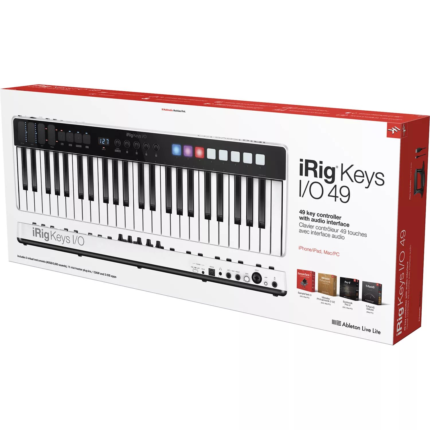 K Multimedia IRIG Keys i/o 49. IRIG Key 61. IRIG Keys i/o 25 Midi. Multimedia IRIG Keys 25 USB. Key io