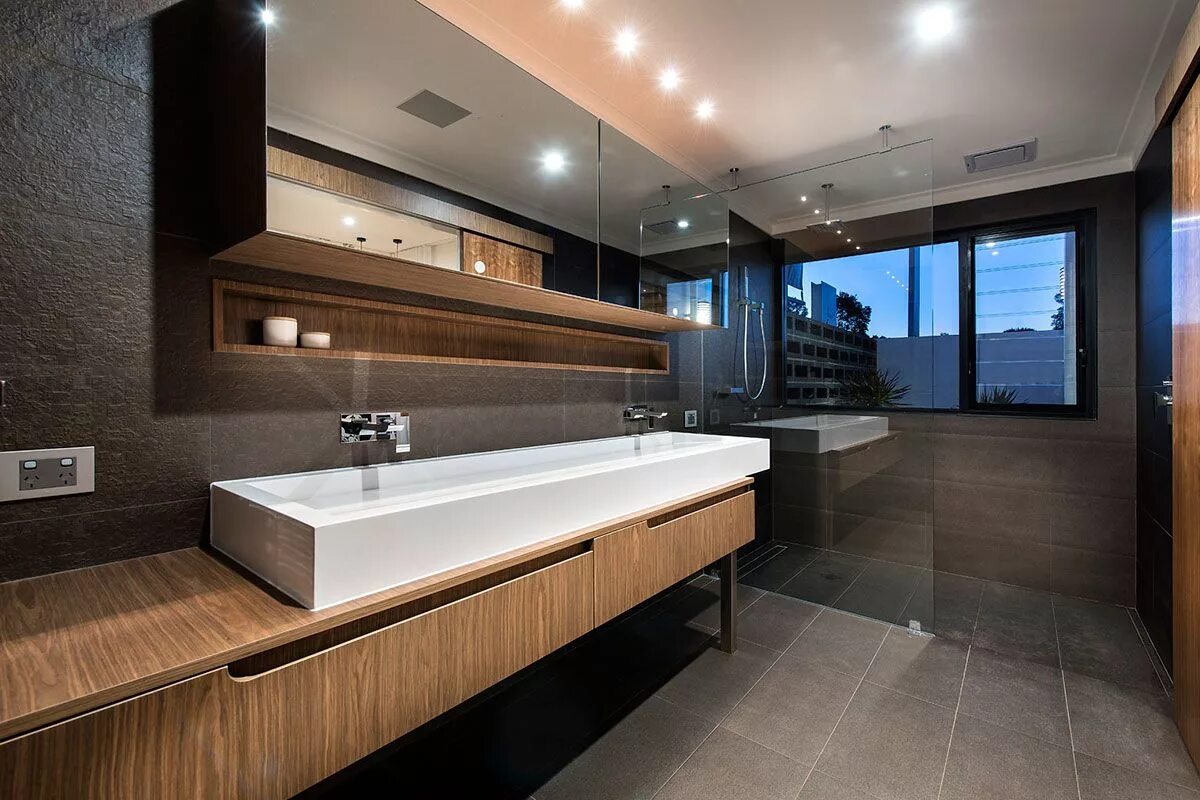 Ванная комната 2023 фото. Современная ванная с деревом. Ванная дерево современном стиле. Кухня ванная в современном стиле. Ванная в стиле Минимализм с деревом.