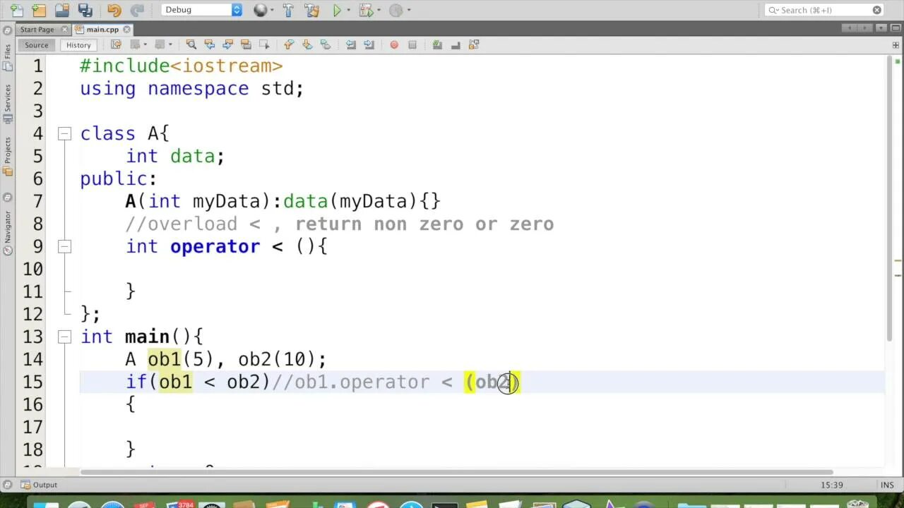 Std ostream operator