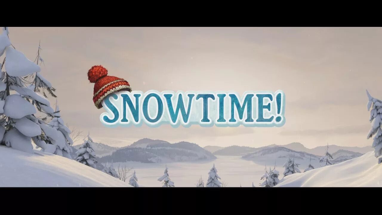 Snowy time. Snowy time
