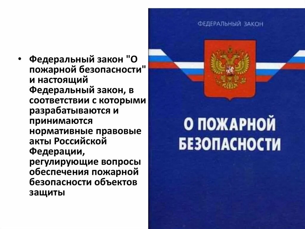 Фз определяющий основы пожарной безопасности. Федеративный закон о пожарной безопасности. Федеральный закон о пожарной безопасности 69-ФЗ. Федеральный закон 69 о пожарной безопасности книга. Федеральный закон "о пожарной безопасности" от 21.12.1994 n 69-ФЗ.