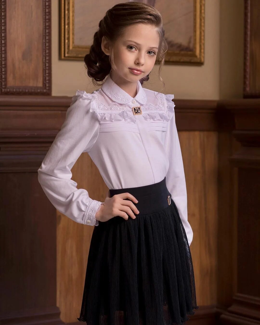 Duwali розовый Какаду Школьная форма