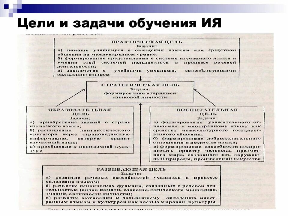 Система обучения ии. Цели, задачи и содержание обучения обучения иностранному языку. цели и задачи обучения иностранному языку. цели и задачи обучения.