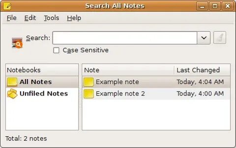 Notes tools