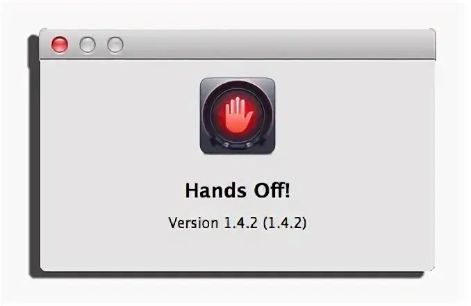 Hands off