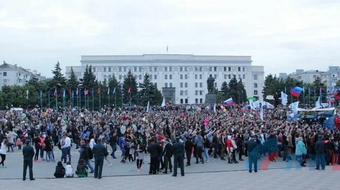 Центр луганской республики