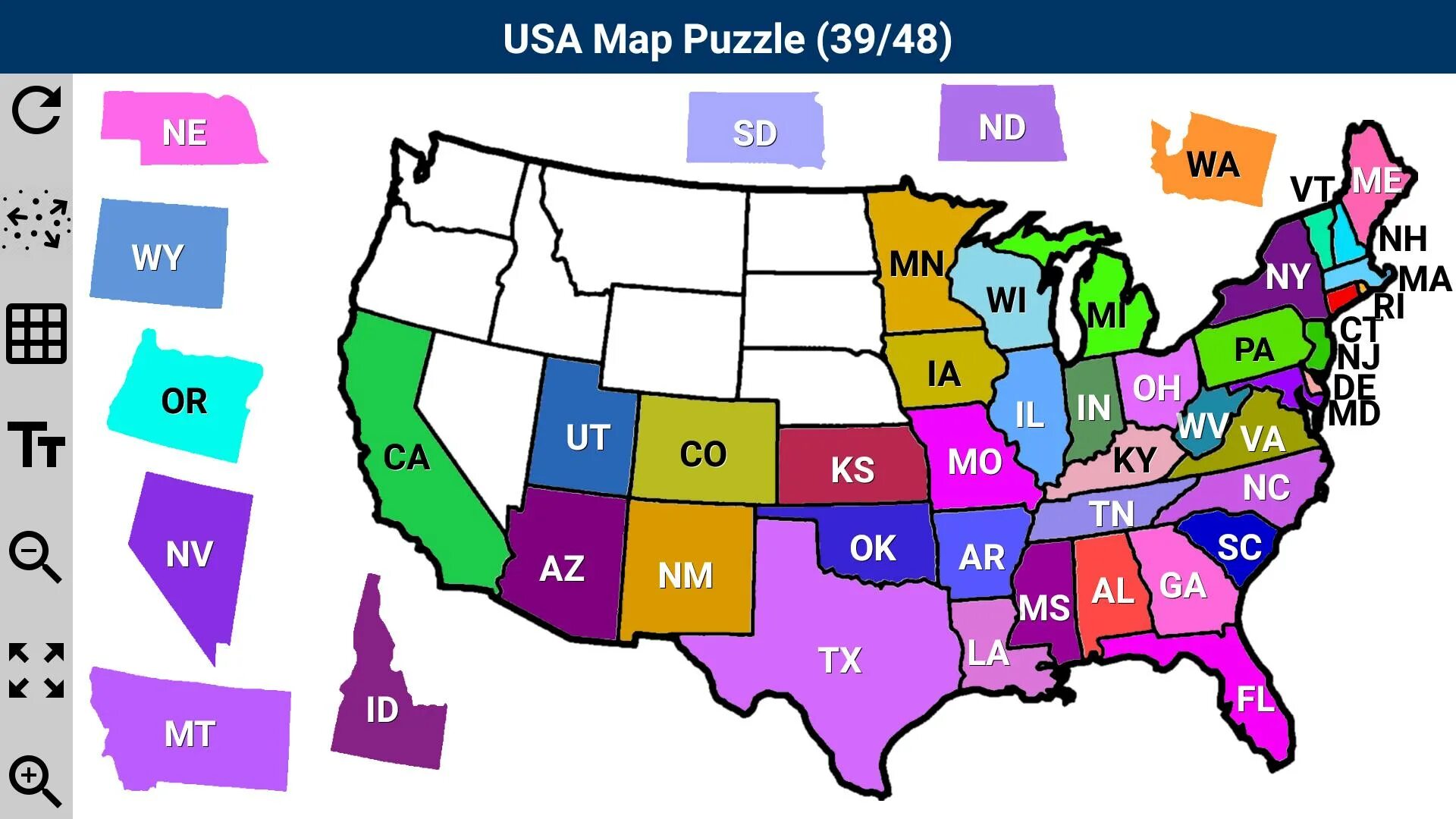 States formed. USA States games. USA States Map game. USA Map Quiz. Карта among us.