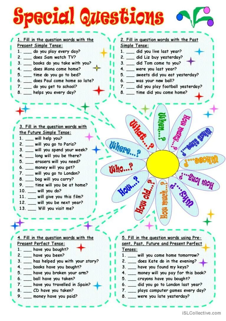 Make questions exercises