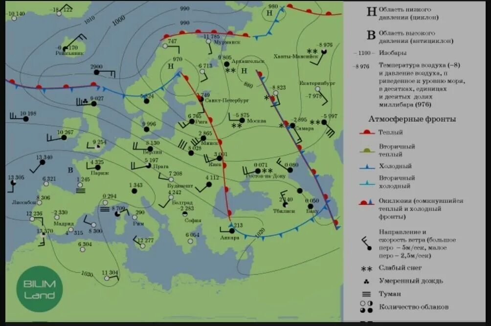 Синоптическая карта 6 класс география. Карта осадков. Направление ветра на синоптической карте. Синоптическая карта погоды. Прогноз ветра на карте